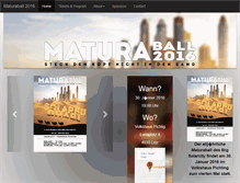 Tablet Screenshot of maturaball.brg-solarcity.at